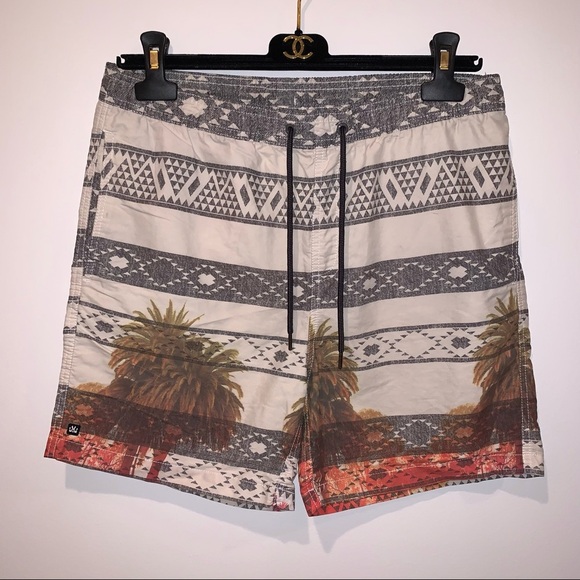 Micros Tropical Paradise Swim Trunks size medium - Picture 1 of 3